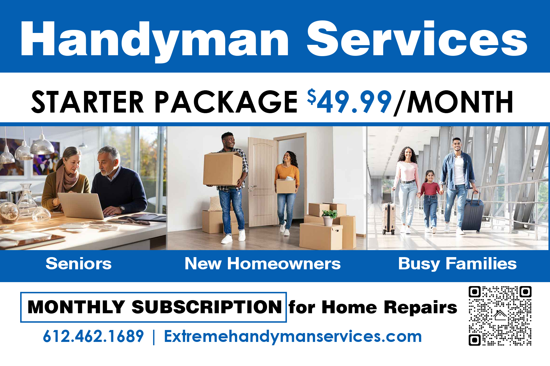 Extreme Handyman flyer